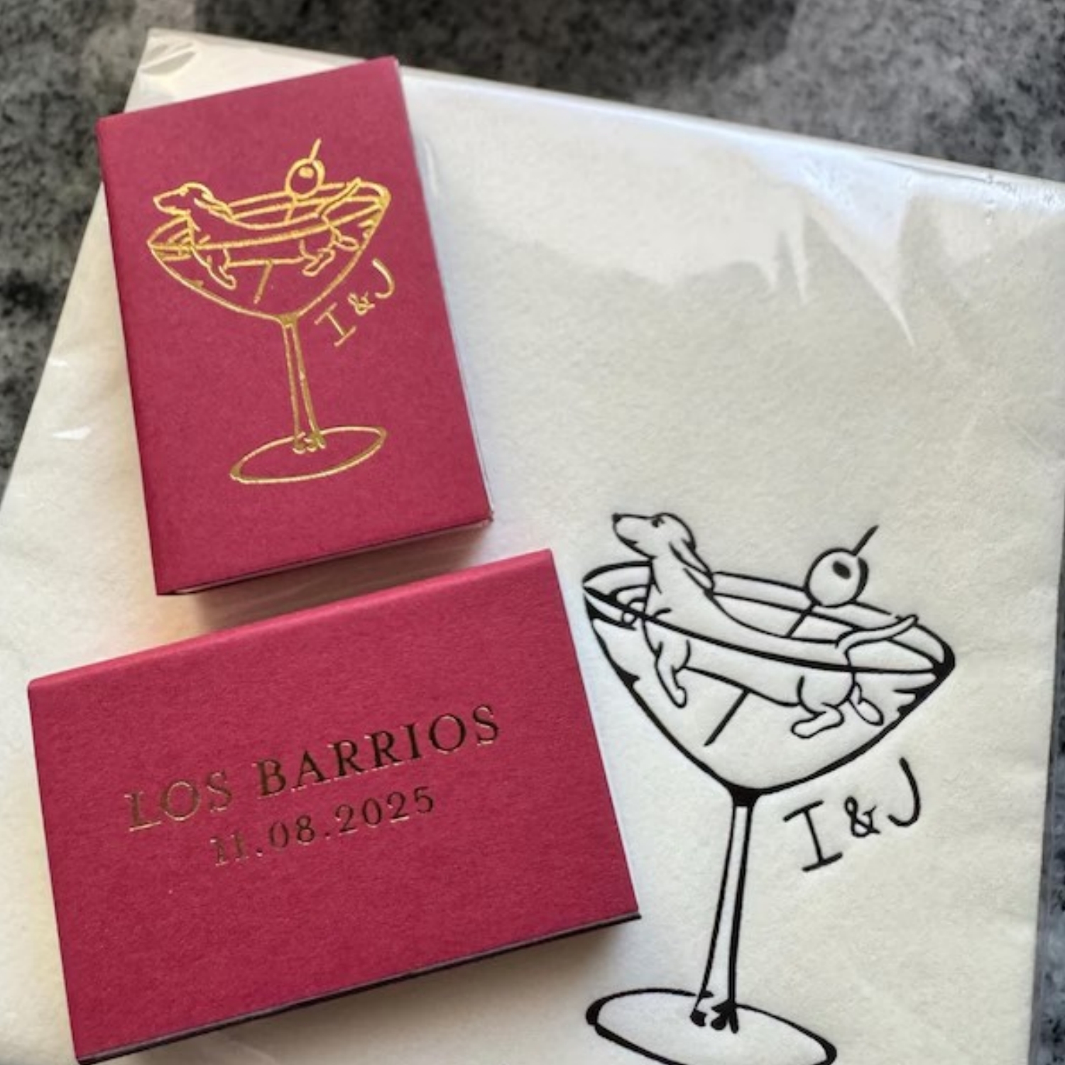 Let'S Party Event Supply - Personalized Foiled Let Love Sparkle Luxury