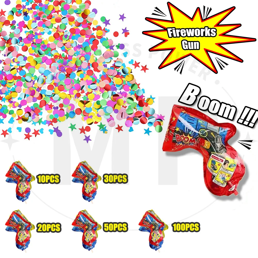 10~100pcs Color Random Streame - đánh giá và giá Confetti Cannon Tube