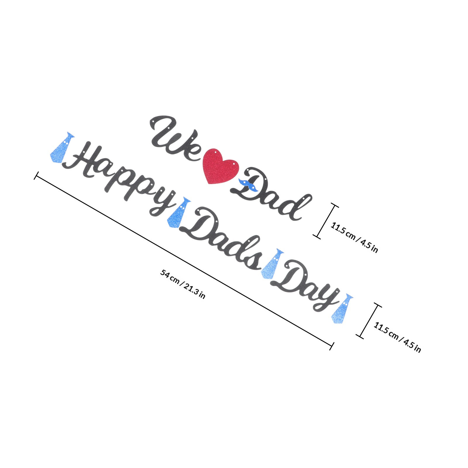 1Set Father's Day Decorations  - đánh giá và giá Dessert Table Backdrop