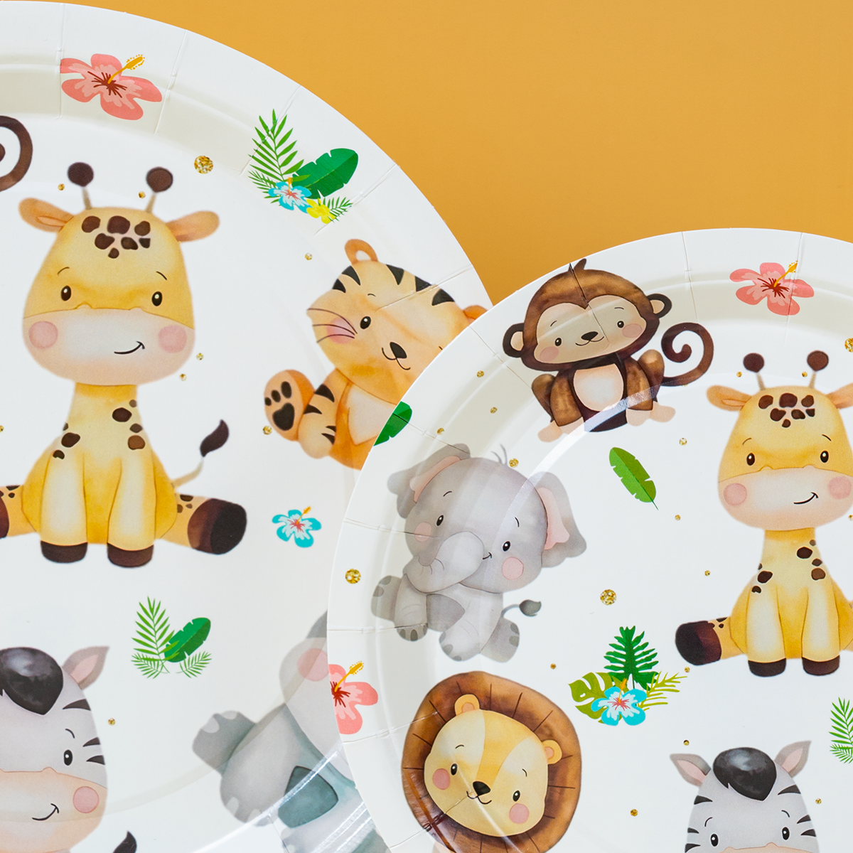 Jungle Safari Animal Disposabl - đánh giá và giá Event Supplies