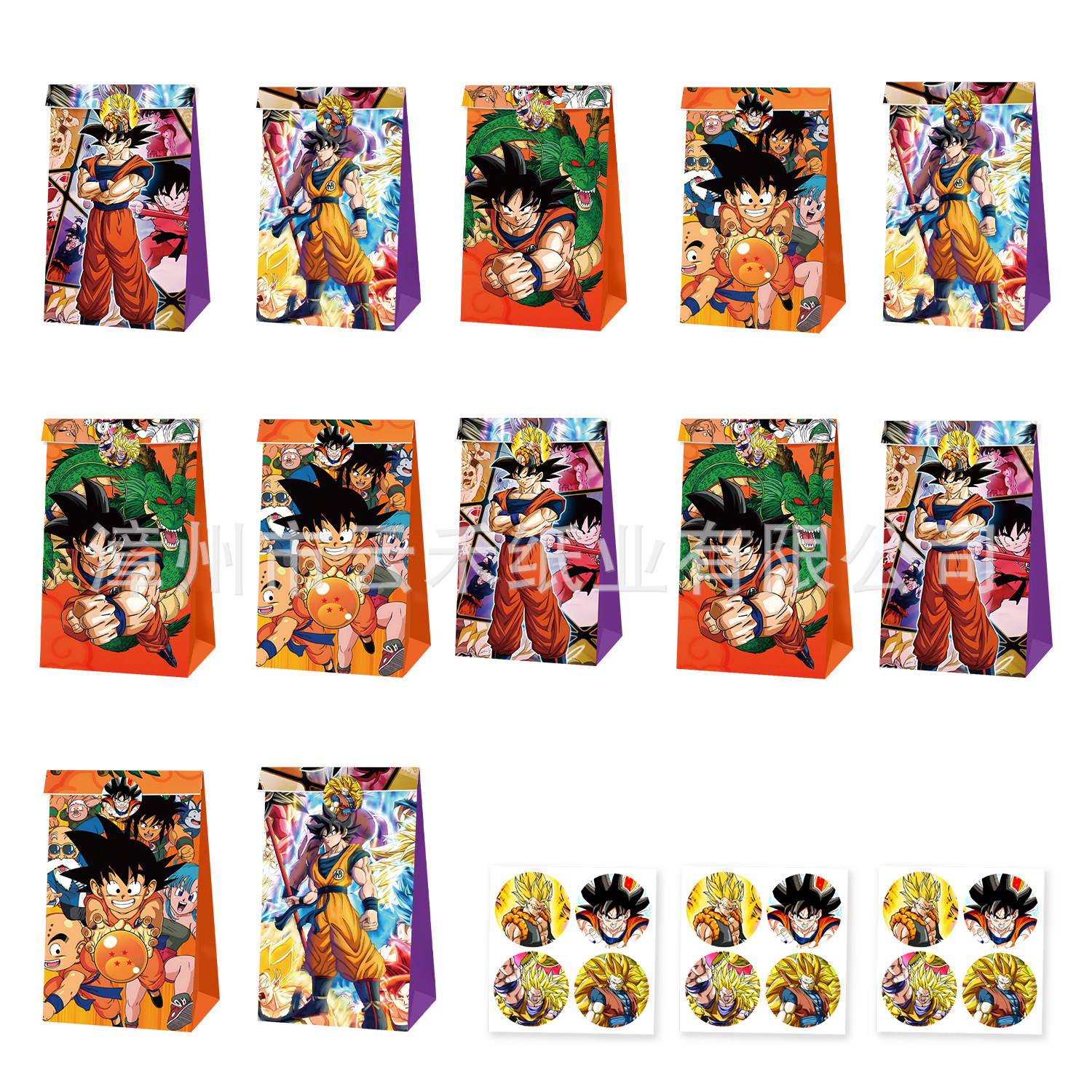 12/24pcs Set Dragon Ball Son G - đánh giá và giá Party Favor Bag