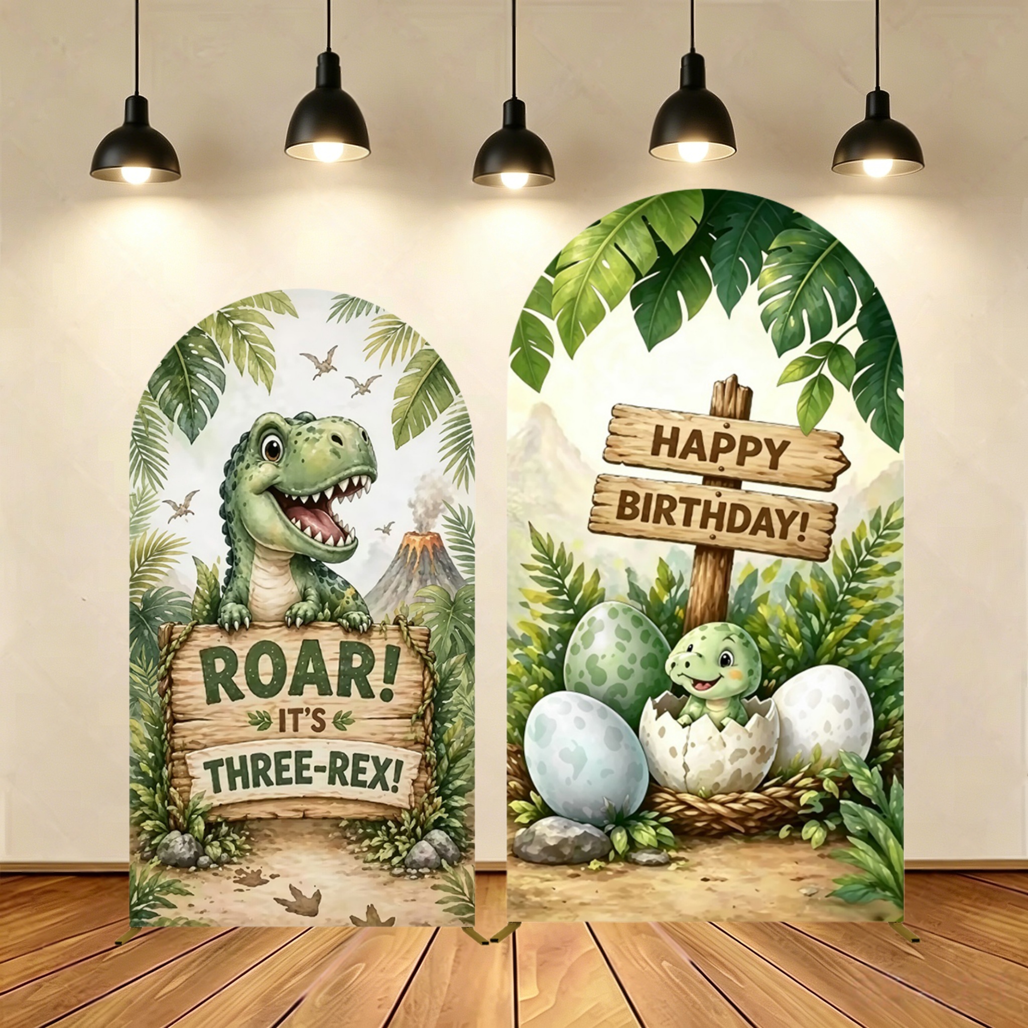 Yeele Dinosaur Themed Arch Cov - đánh giá và giá Dessert Table Backdrop
