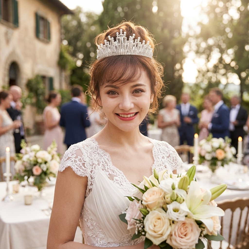 Bridal Pearl Crown Headpiece E - đánh giá và giá Event & Party Supply