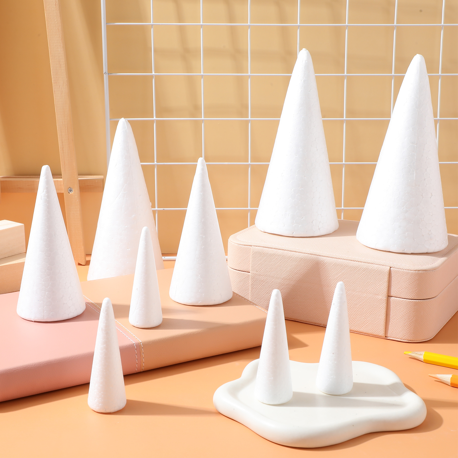 15Pcs Solid Foam Diy Cone Chil - đánh giá và giá Cotton Candy Cone