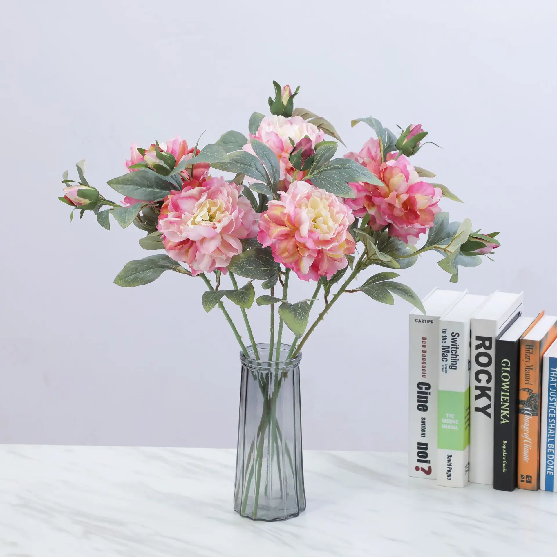 Artificial Peony Flower Single - đánh giá và giá Flower Wall Panel