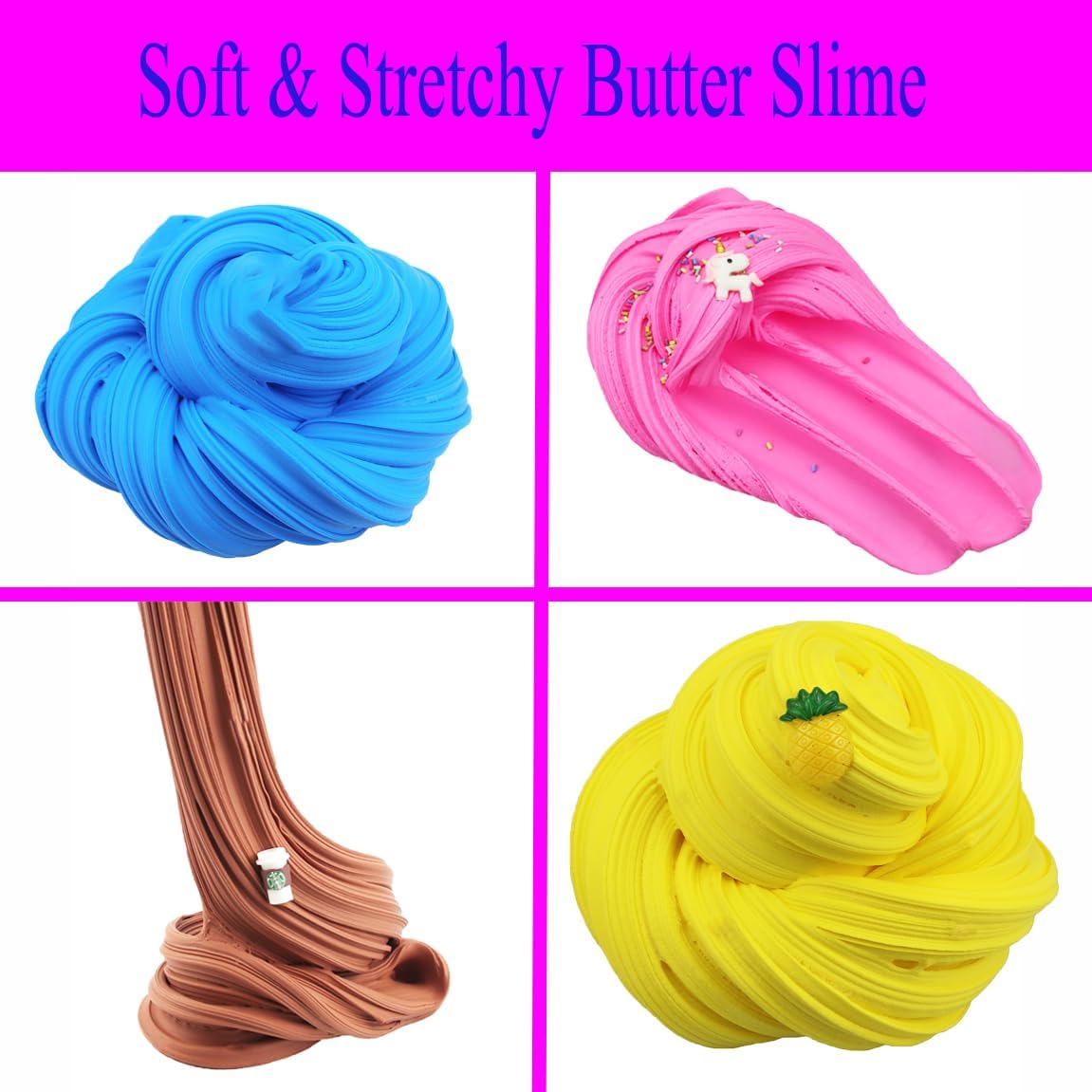 24 Pack Butter Slime Kit, Part - đánh giá và giá Party Favor Bag