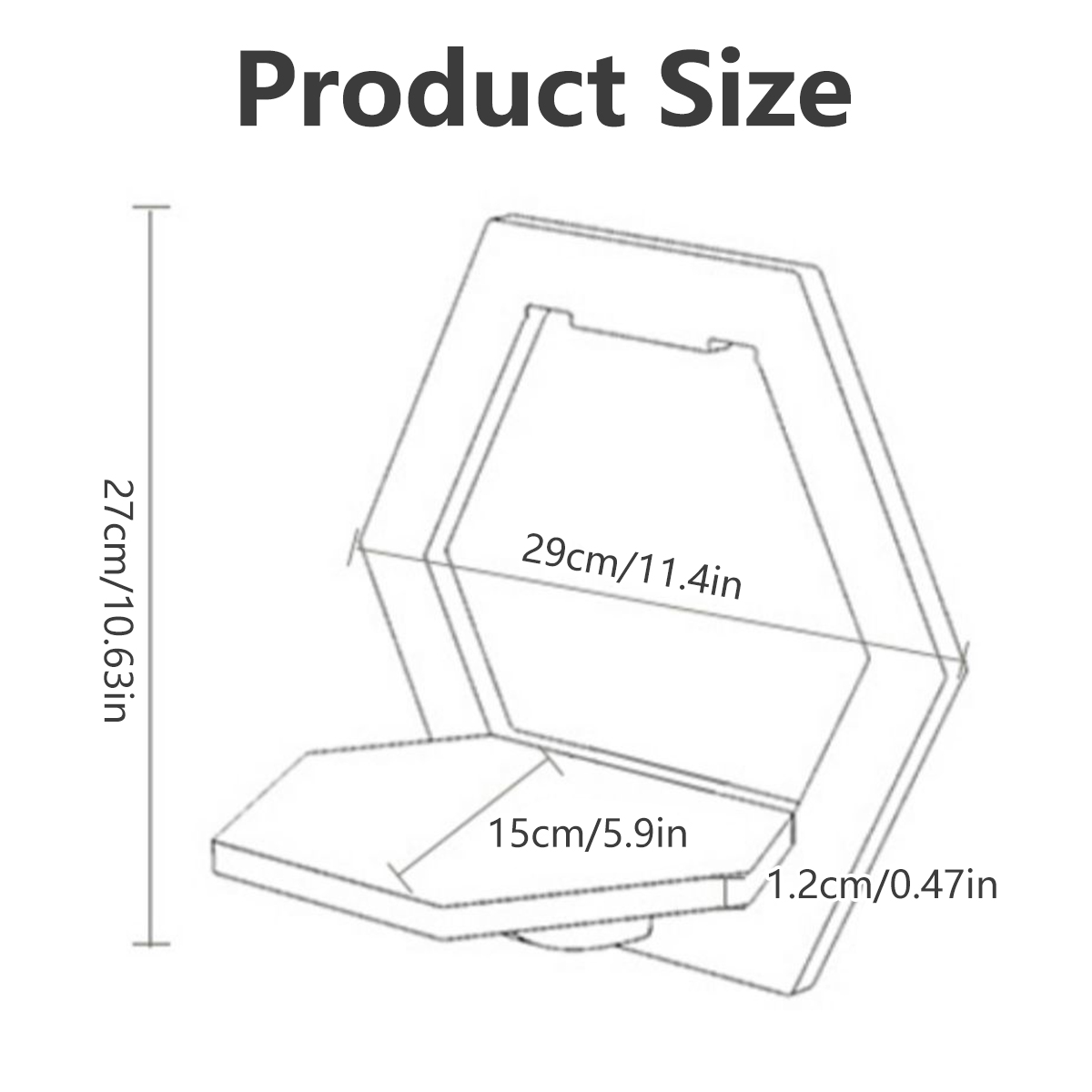 3Pcs Wall Organizer Wall Shelf - đánh giá và giá Flower Wall Panel