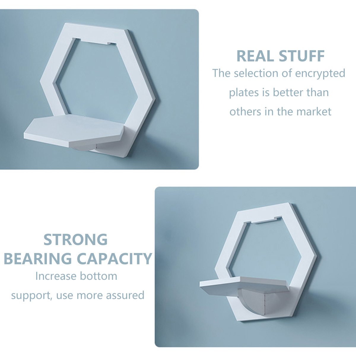 3Pcs Wall Organizer Wall Shelf - đánh giá và giá Flower Wall Panel