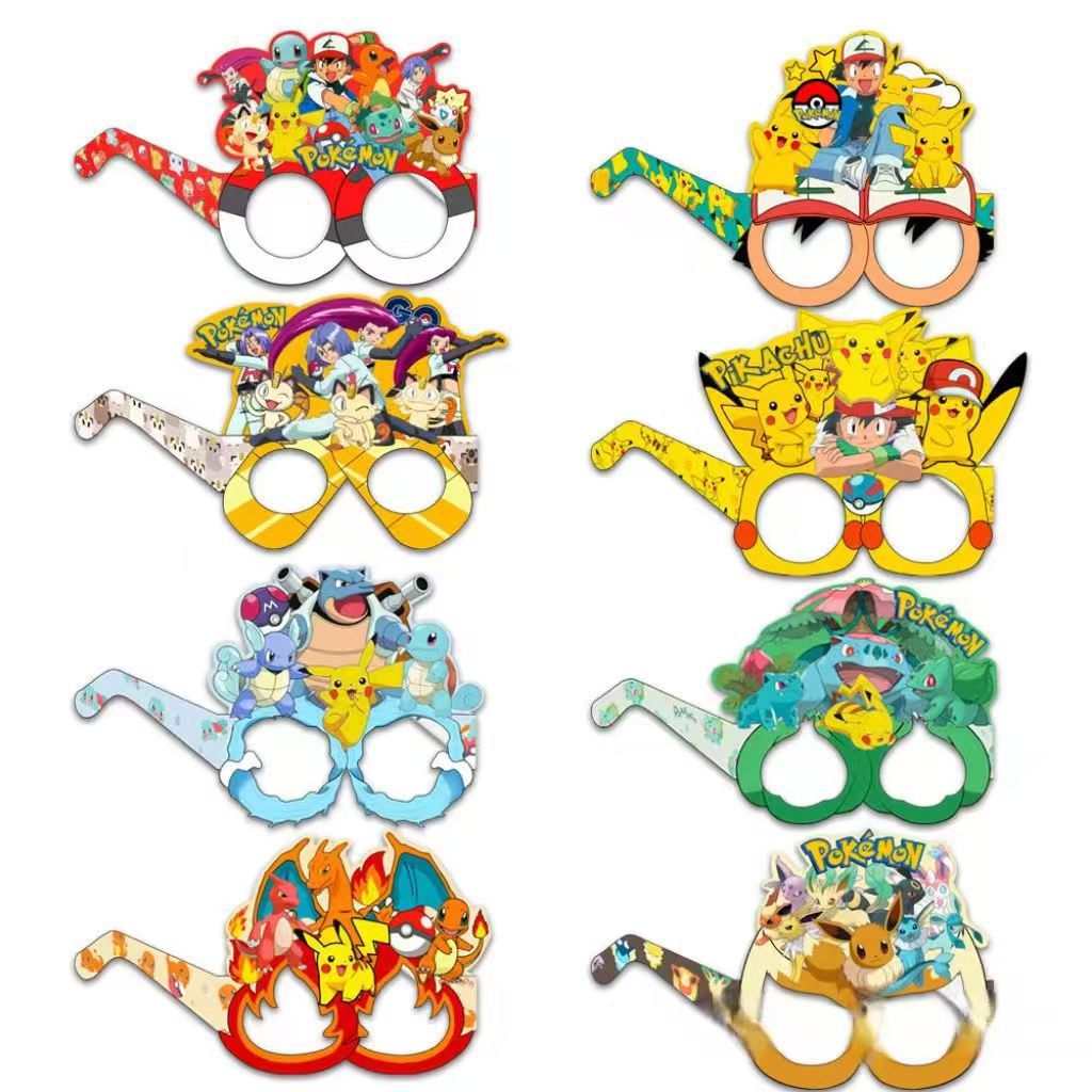 Pokémon-themed paper glasses.  - đánh giá và giá Event Supplies