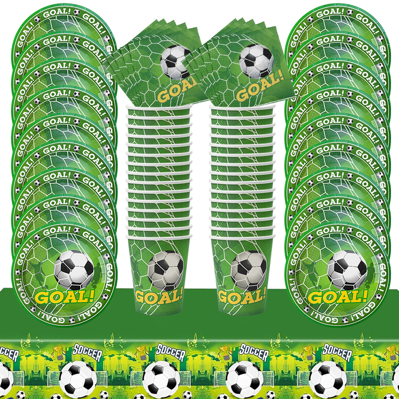 Soccer Party Disposable Tablew - đánh giá và giá Table Cloth Disposable
