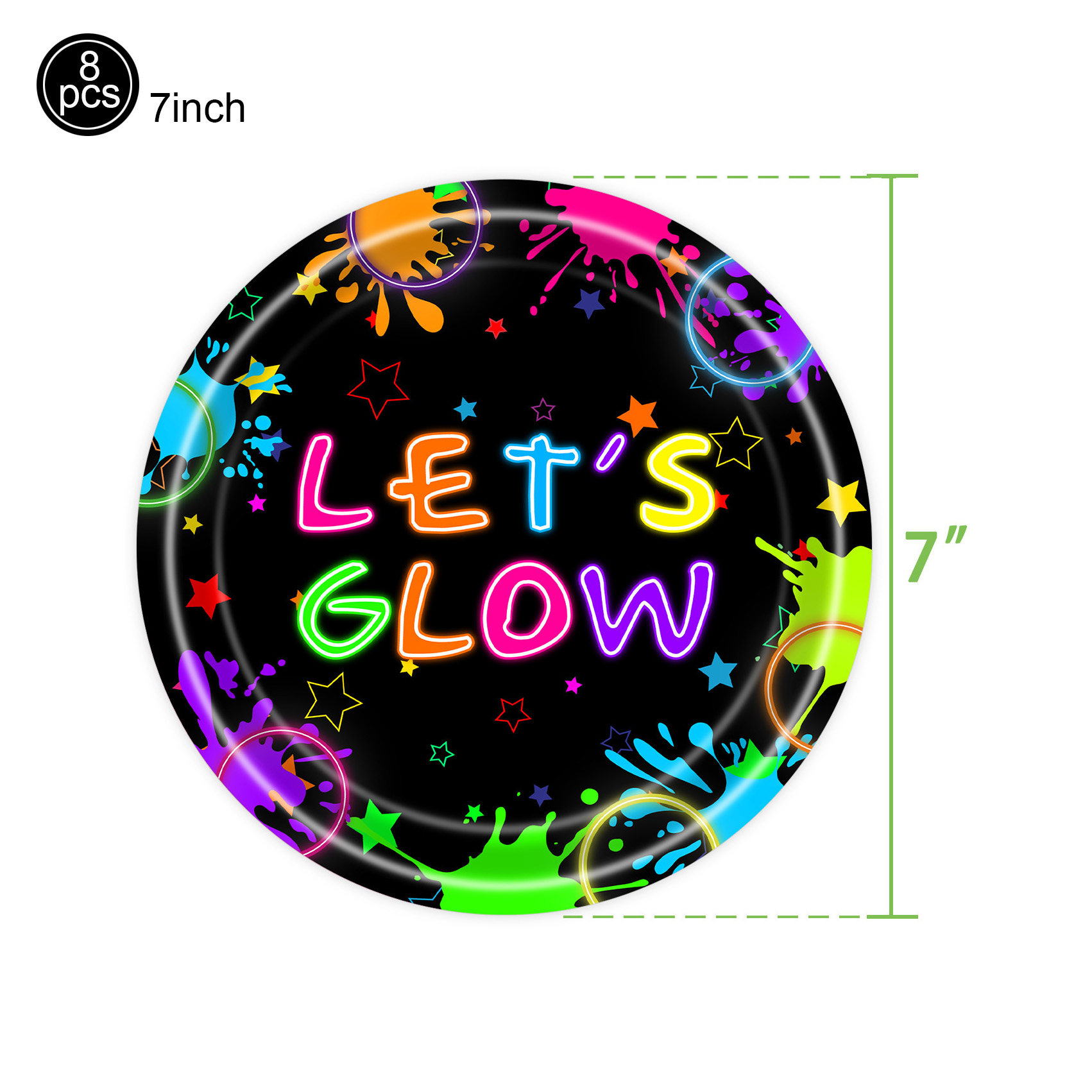 Neon Party Supplies Let Glow P - đánh giá và giá Let'S Party Event Supply