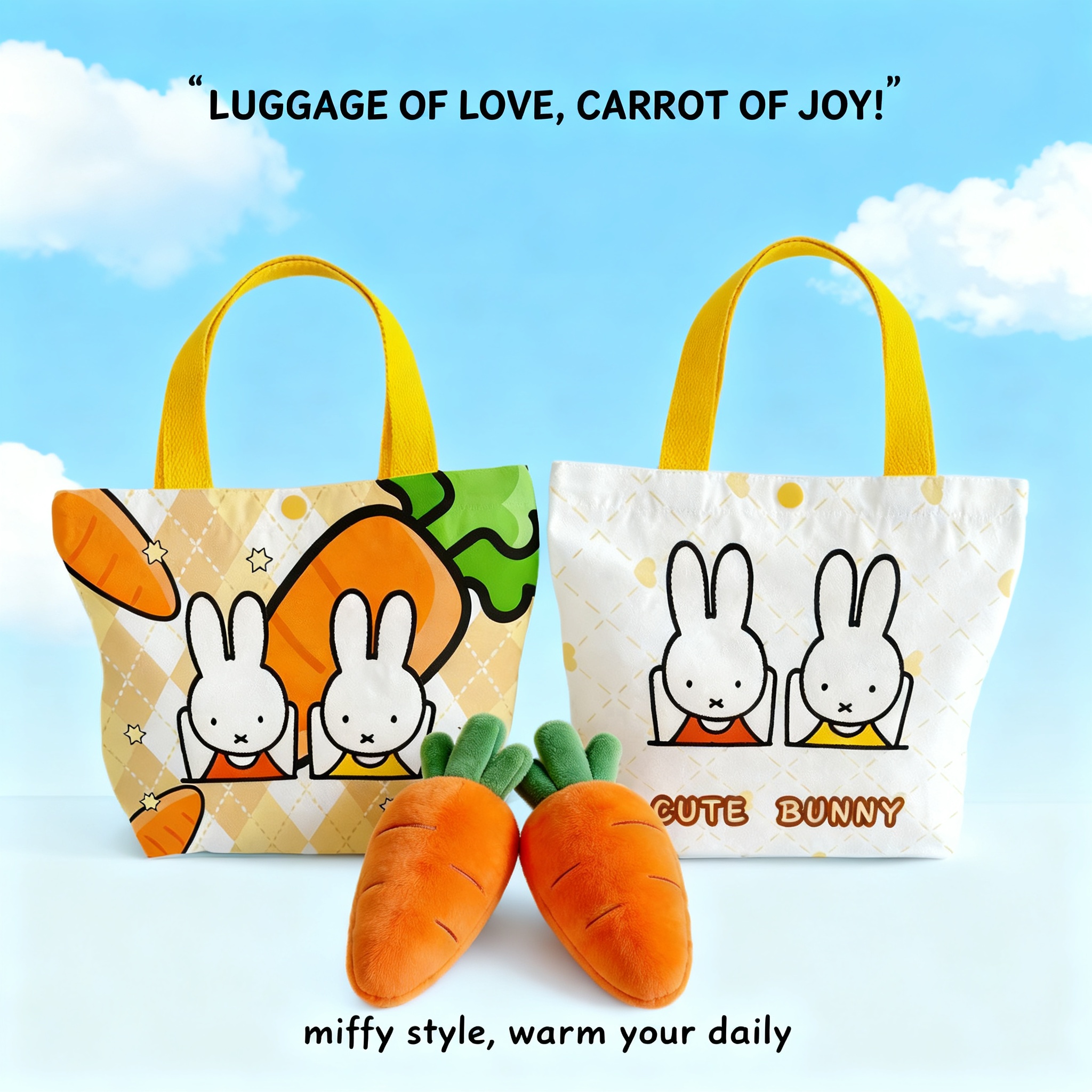 Creative Cartoon Miffy Rabbit  - đánh giá và giá Party Favor Bag