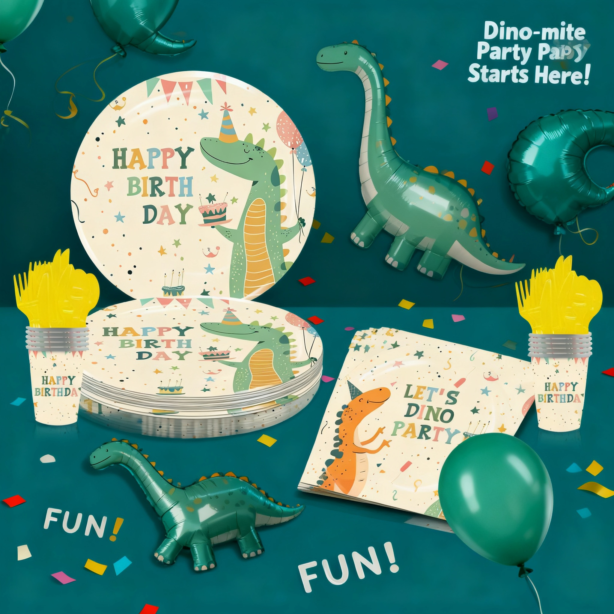 Cartoon Dinosaur Party Disposa - đánh giá và giá Table Cloth Disposable