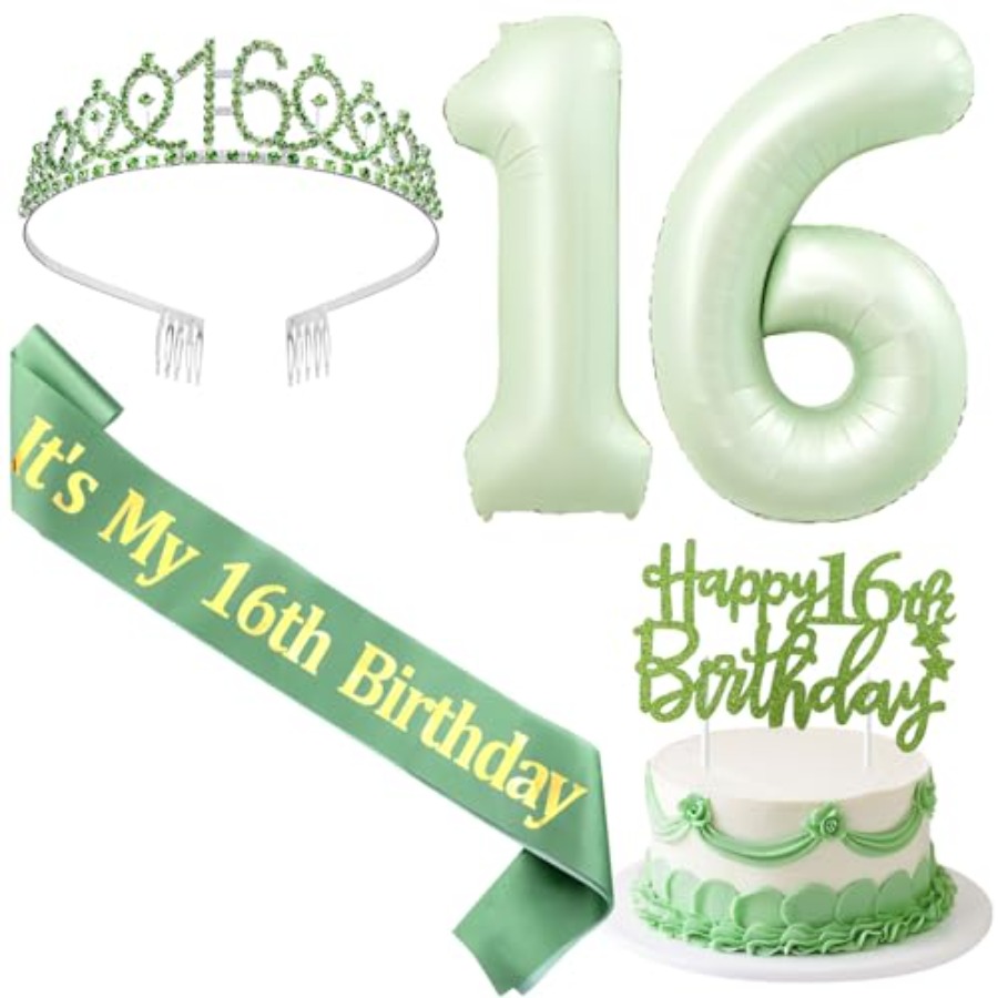 Birthday Decorations for Girls - đánh giá và giá Birthday Sash Glitter