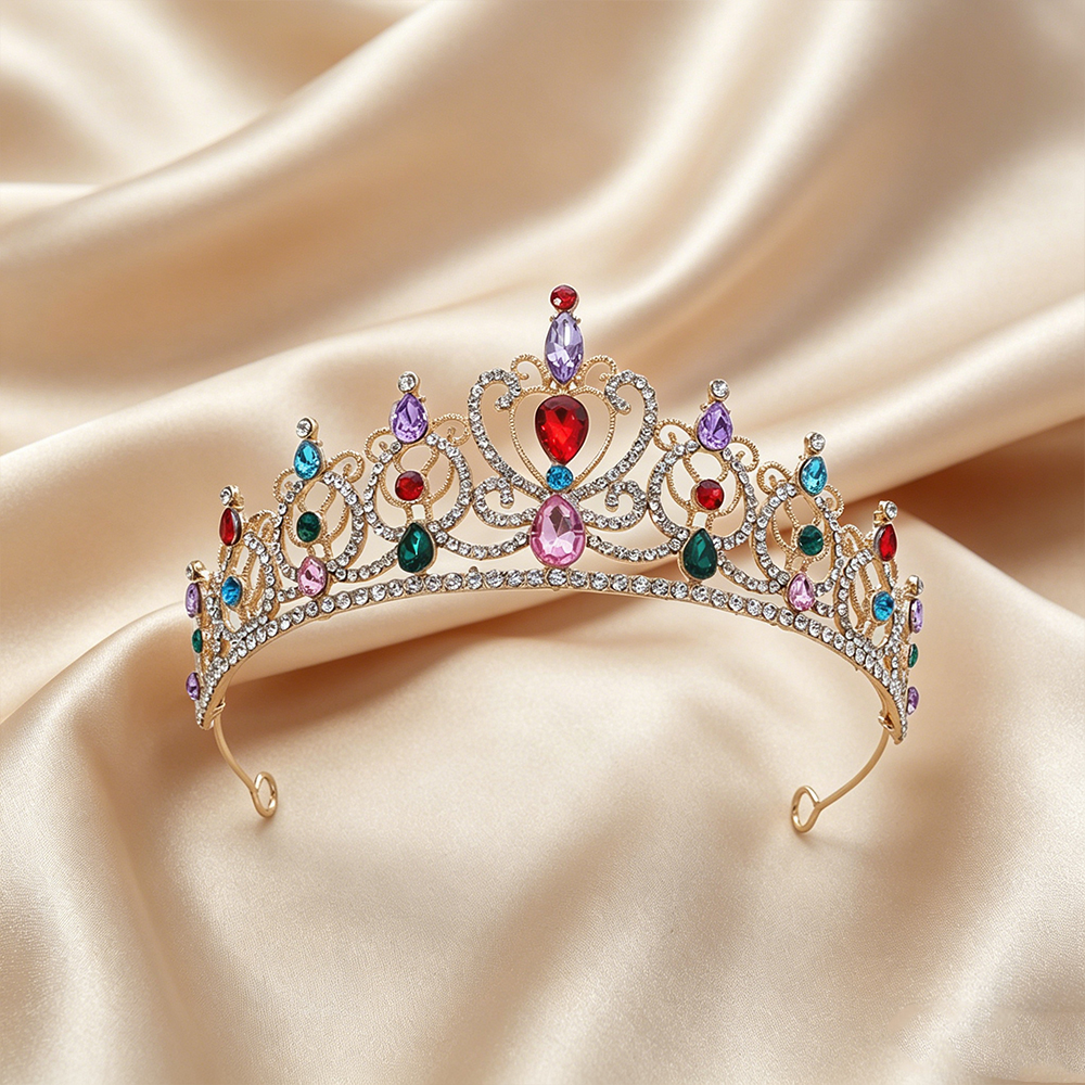 Luxury Vintage Gold Tiara Crow - đánh giá và giá Event Supplies