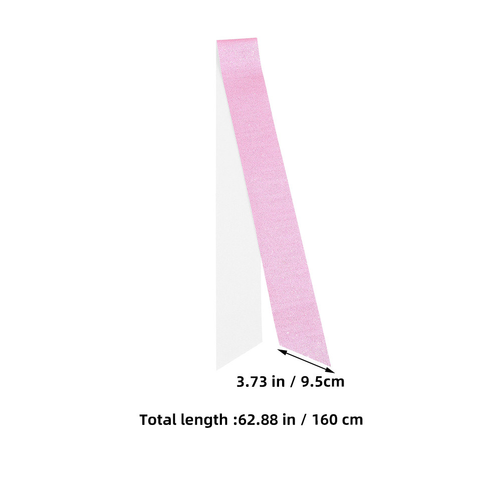 3Pcs Blank Glitter Shoulder Sa - đánh giá và giá Birthday Sash Glitter