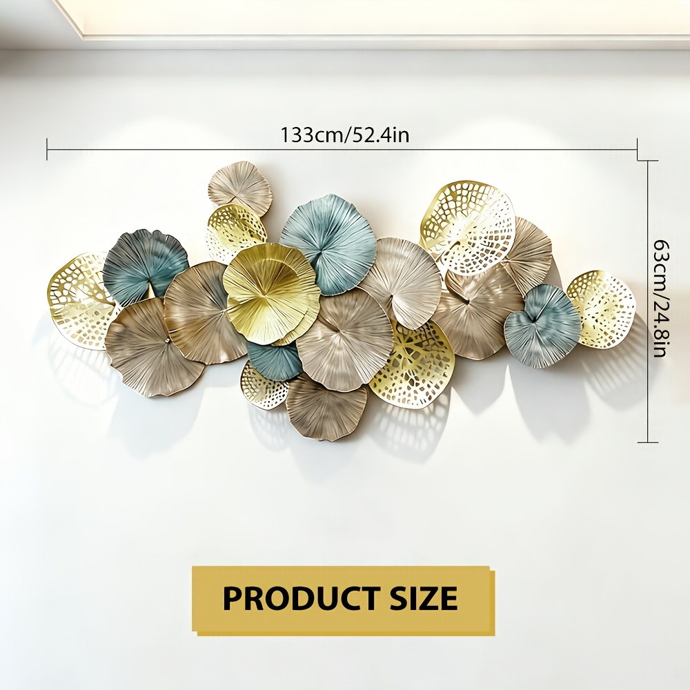 Large Metal Wall Art Decor 52. - đánh giá và giá Flower Wall Panel