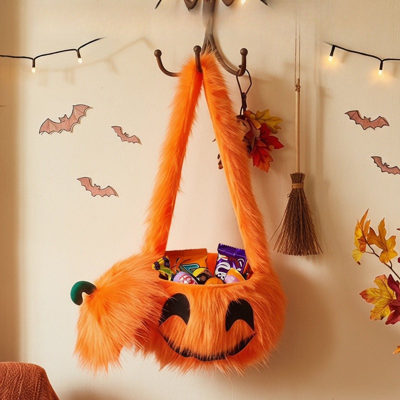 Halloween Pumpkin Candy Bags C - đánh giá và giá Party Favor Bag