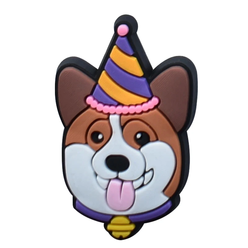Birthday dog Shoe Charms for C - đánh giá và giá Event Supplies