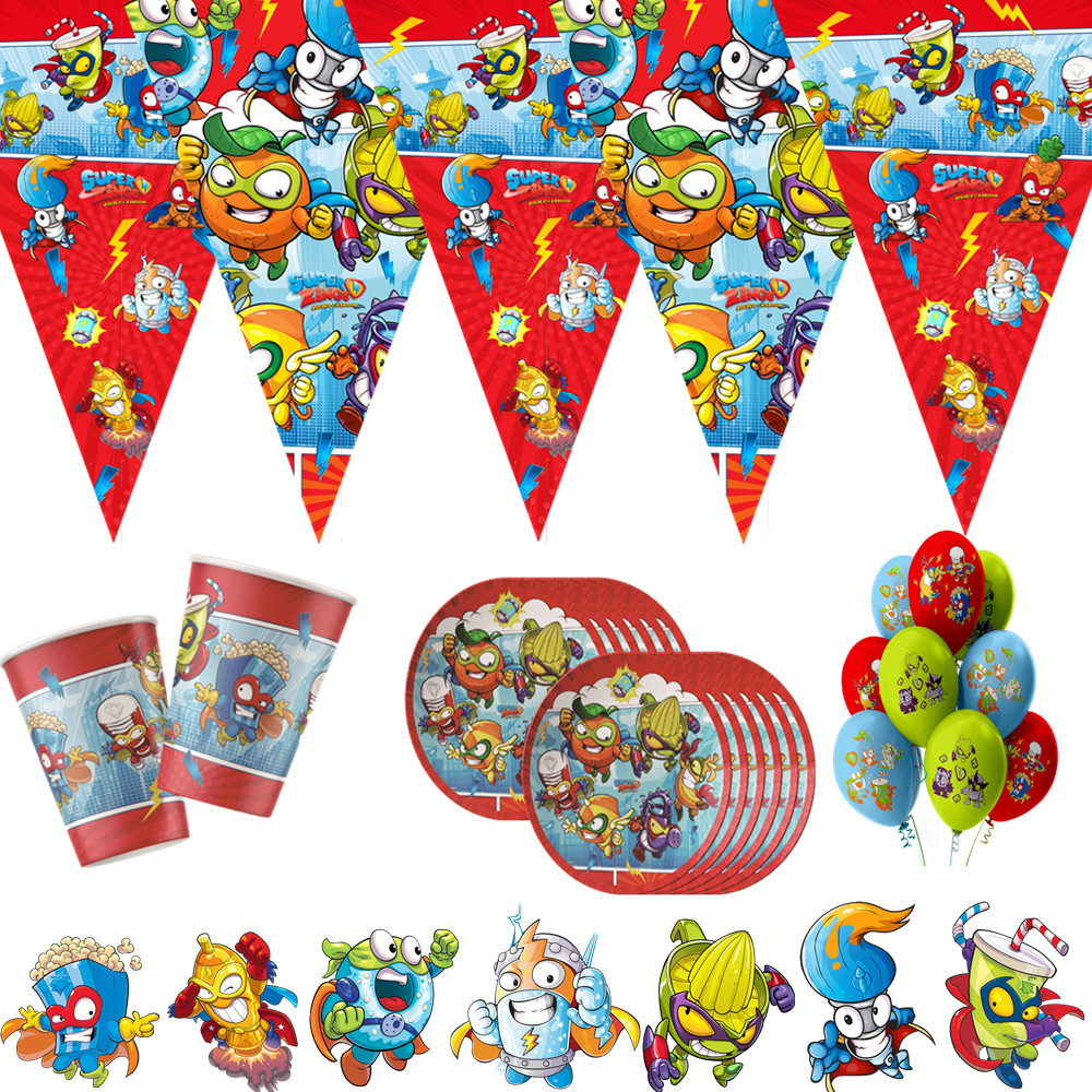 Game Superzings Theme Baby Sho - đánh giá và giá Table Cloth Disposable
