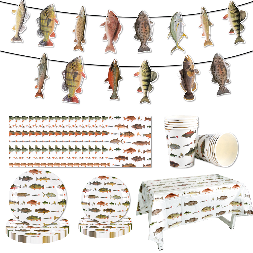 Fishing Themed Party Disposabl - đánh giá và giá Table Cloth Disposable