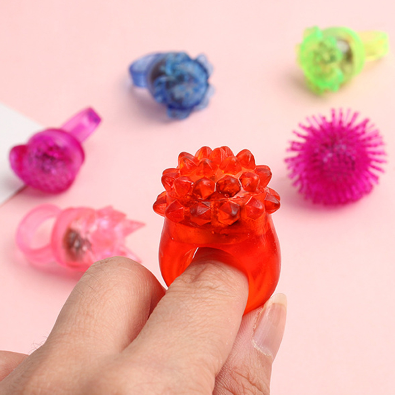 20/30/50pcs Glowing Rings LED  - đánh giá và giá Cotton Candy Cone