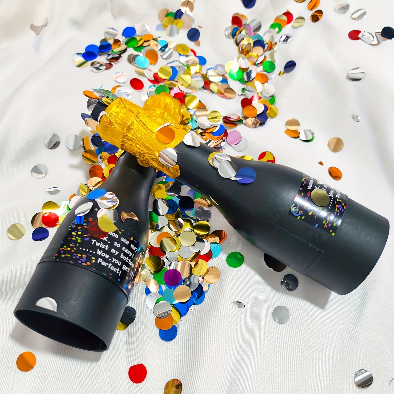 6/12pcs Confetti Launchers Con - đánh giá và giá Confetti Cannon Tube