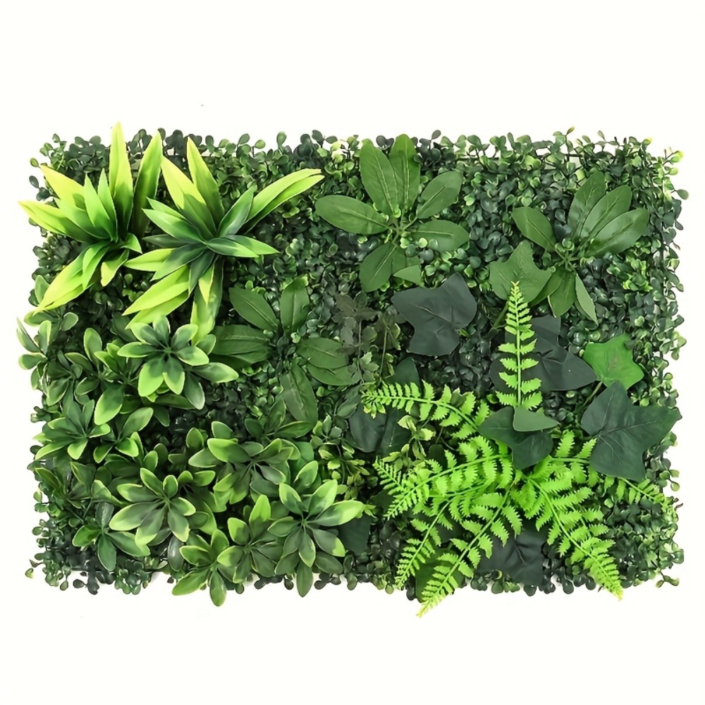 1PC Artificial Simulation Gree - đánh giá và giá Flower Wall Panel
