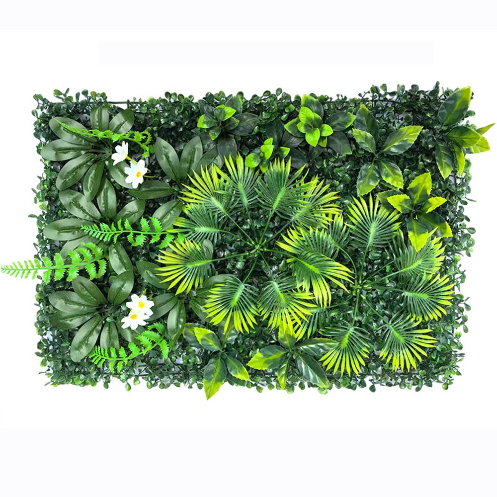 1PC Artificial Simulation Gree - đánh giá và giá Flower Wall Panel