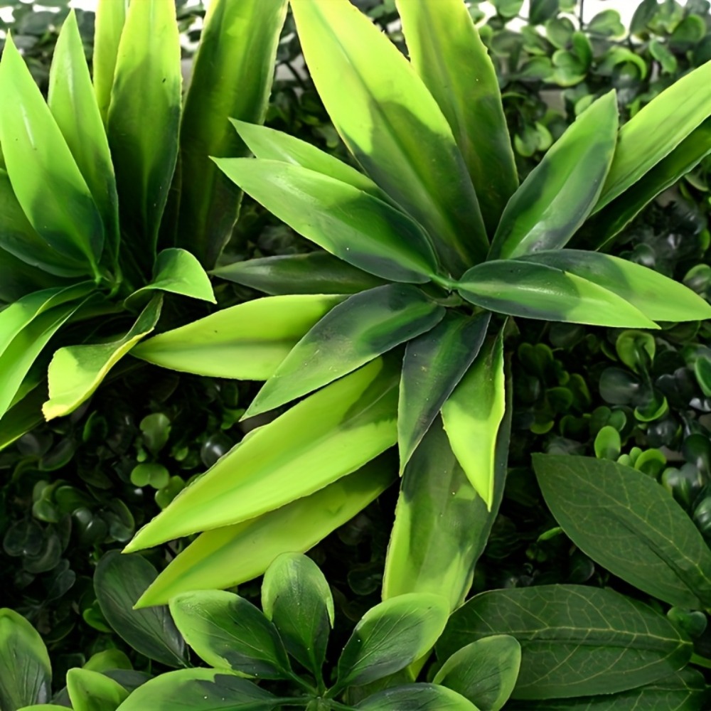 1PC Artificial Simulation Gree - đánh giá và giá Flower Wall Panel