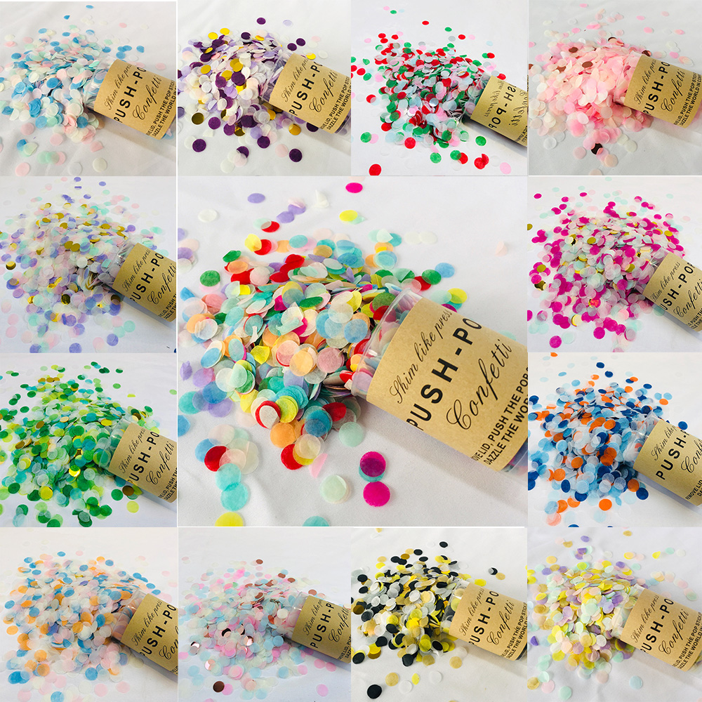 2pcs Multicolor Paper Scrap Fo - đánh giá và giá Confetti Cannon Tube