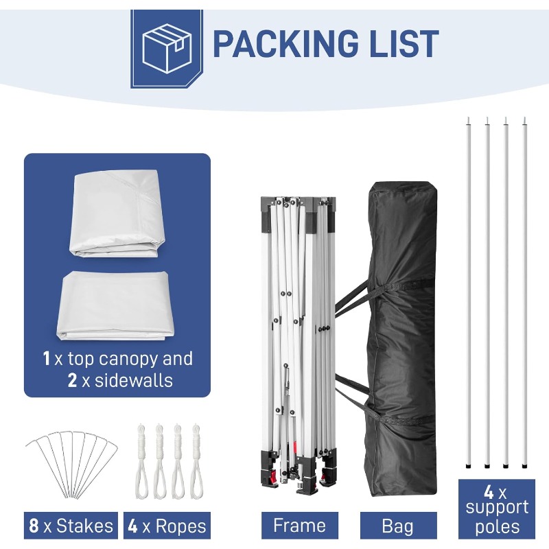 10X10Ft Pop Up Canopy Tent Ins - đánh giá và giá Event & Party Supply
