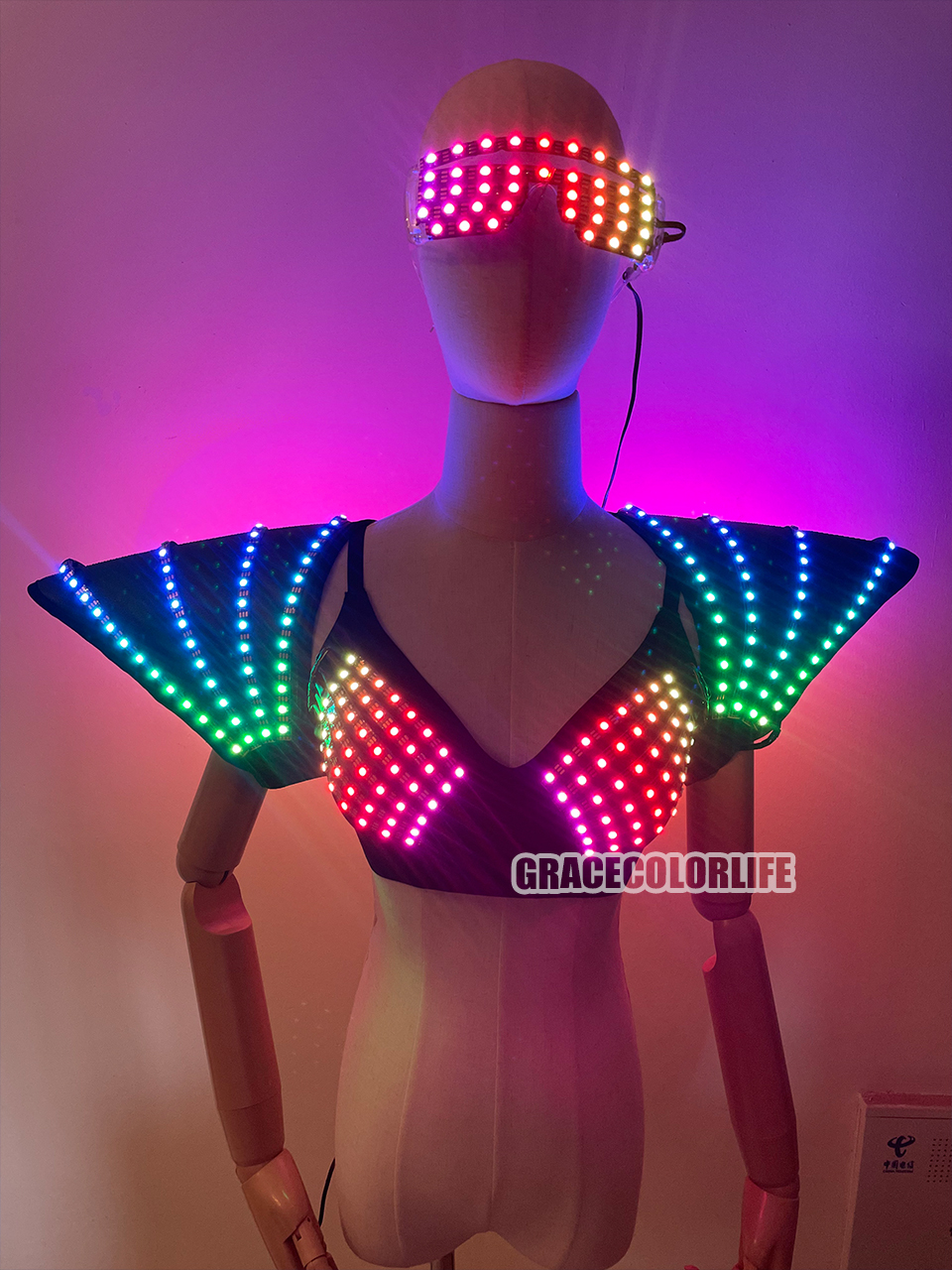 Cyberpunk Full-Color Laser LED - đánh giá và giá Event Party Dj