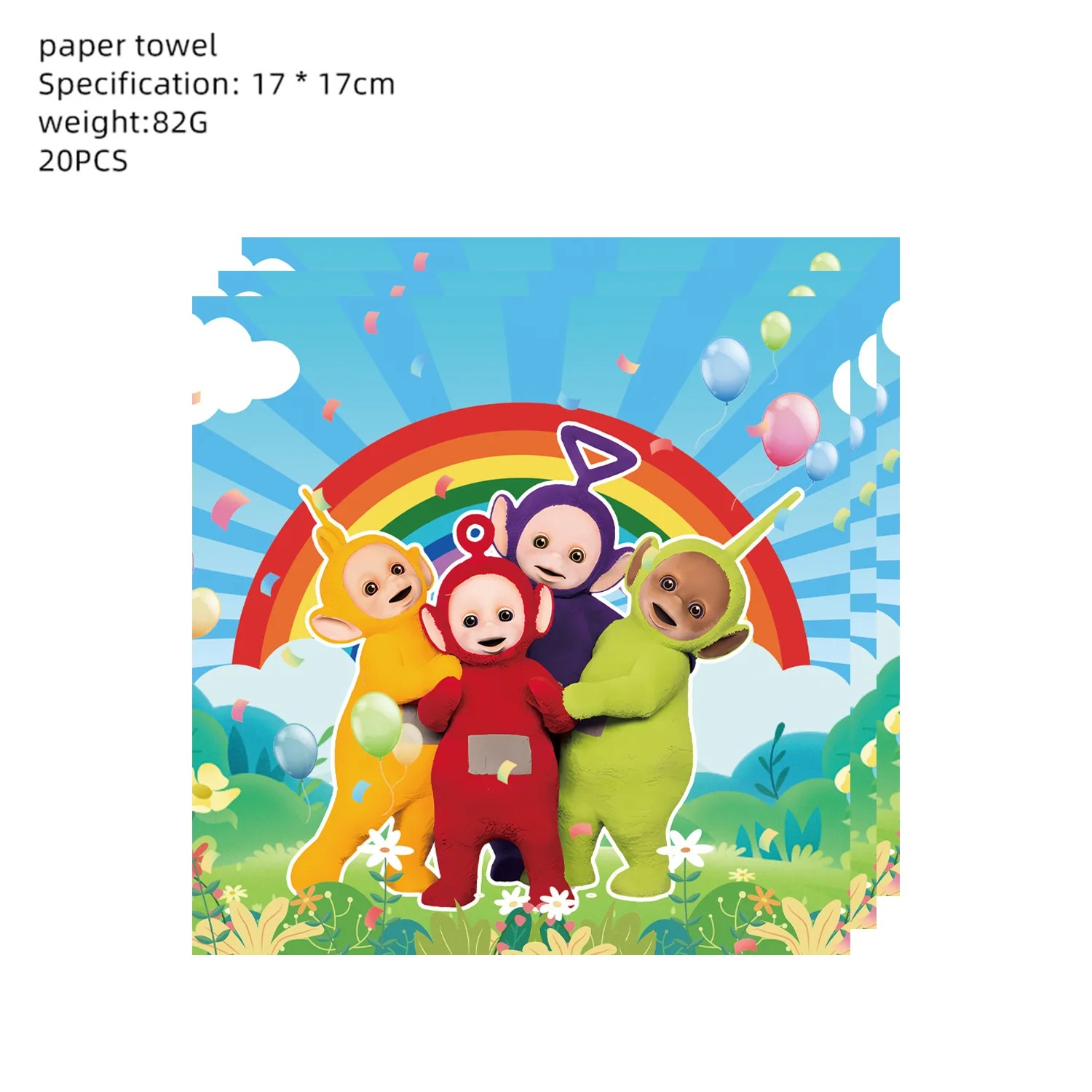Teletubbies Birthday Party Dec - đánh giá và giá Table Cloth Disposable