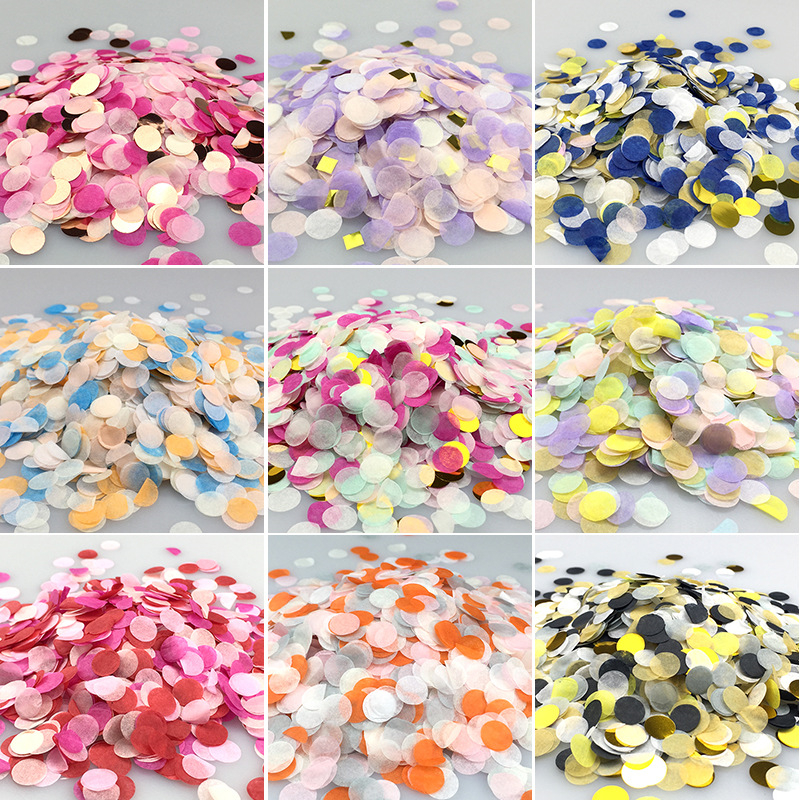 1000pcs/bag 1cm Paper Confetti - đánh giá và giá Confetti Cannon Tube
