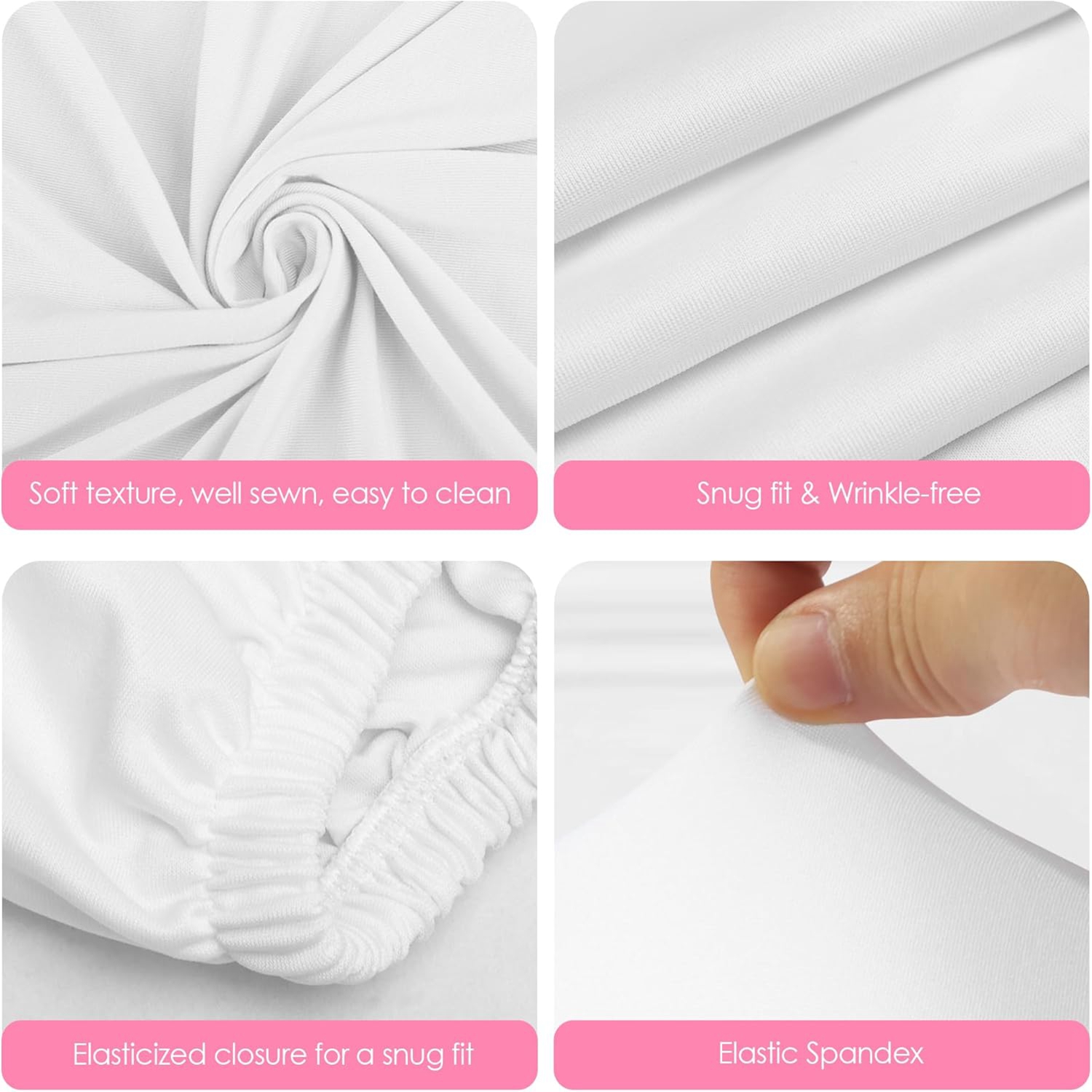 Yeele 1PCS/3PCS/5PCS White Cyl - đánh giá và giá Dessert Table Backdrop