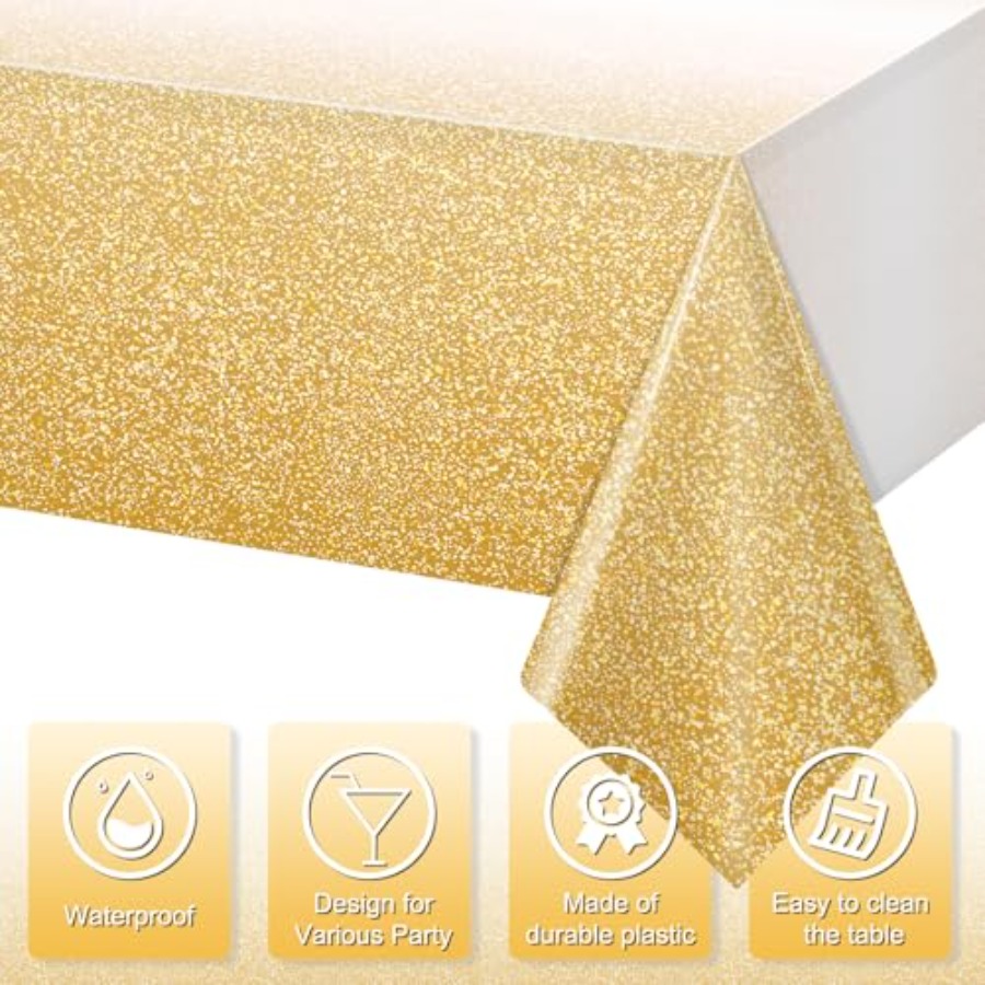 Ombre Plastic Tablecloth for P - đánh giá và giá Table Cloth Disposable