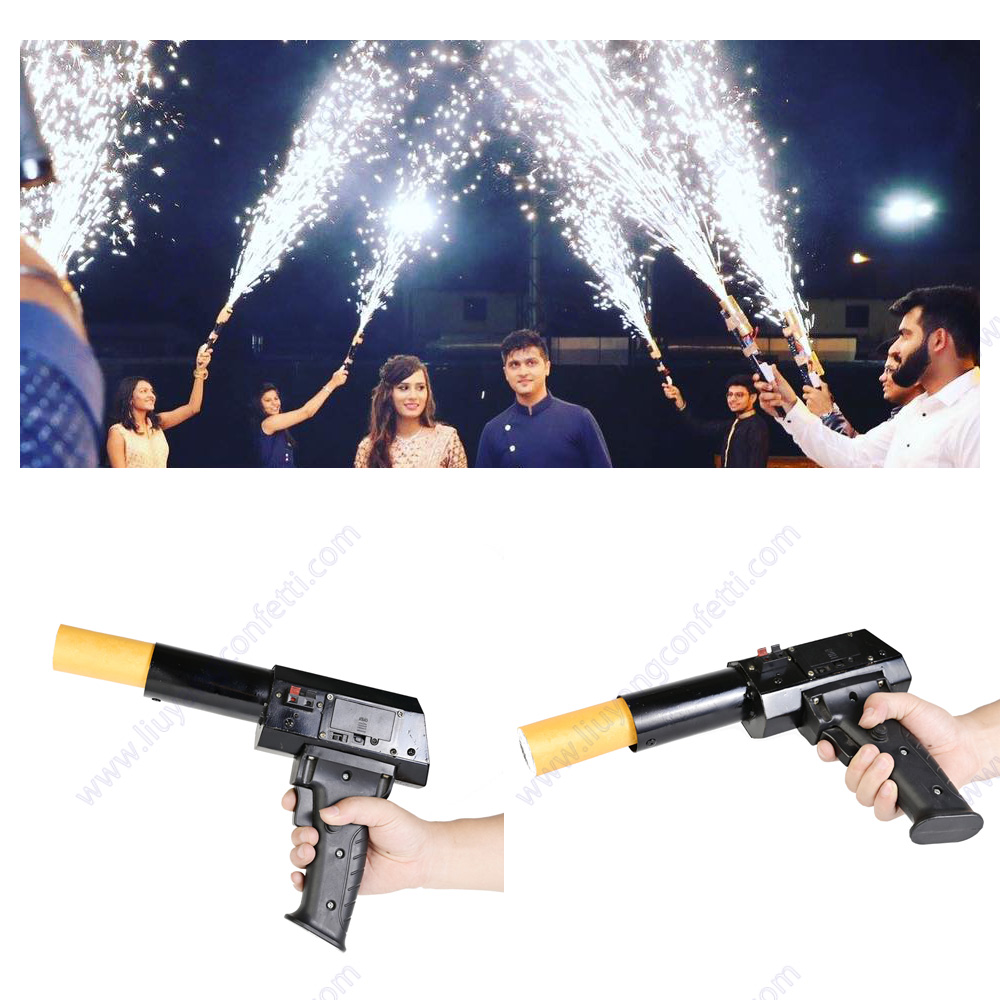 Cold Pyro Gun Hand Held Shoote - đánh giá và giá Confetti Cannon Tube