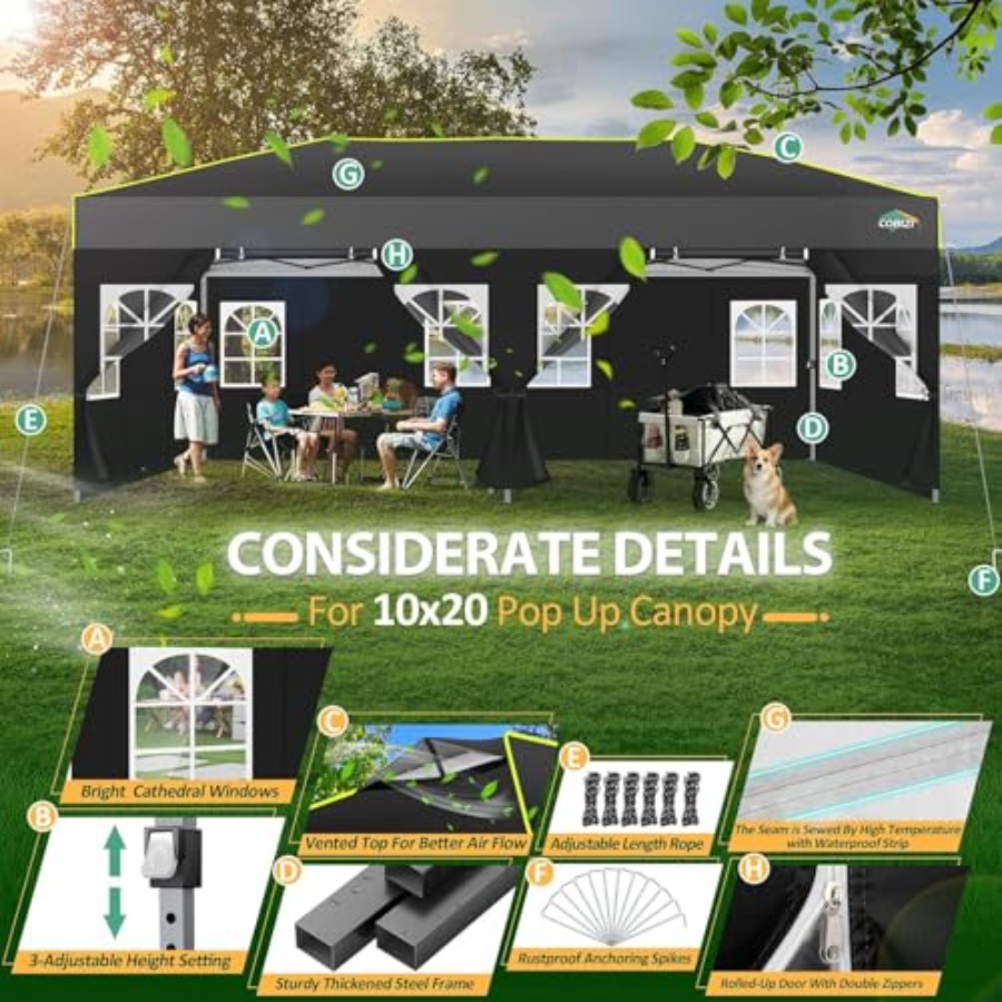 Outdoor event shelter with wat - đánh giá và giá Event & Party Supply