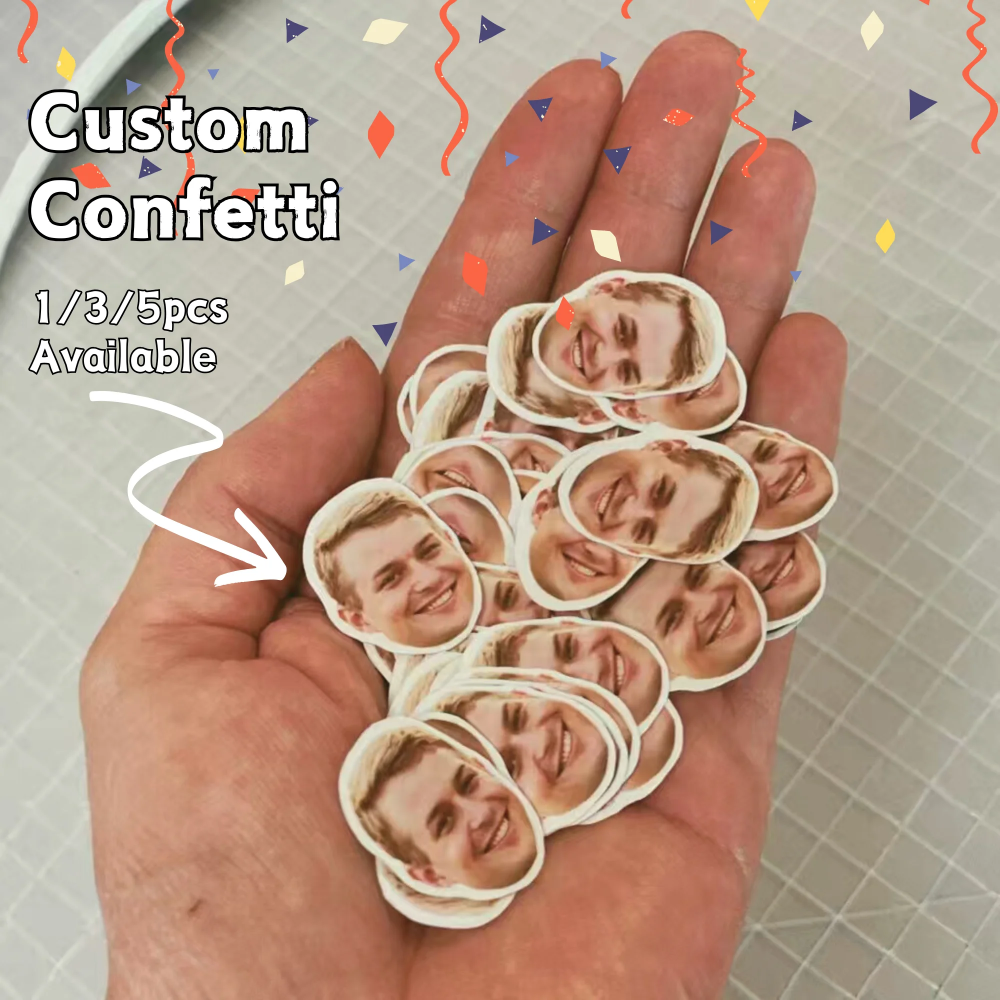 Custom Face Confetti - Persona - đánh giá và giá Confetti Cannon Tube