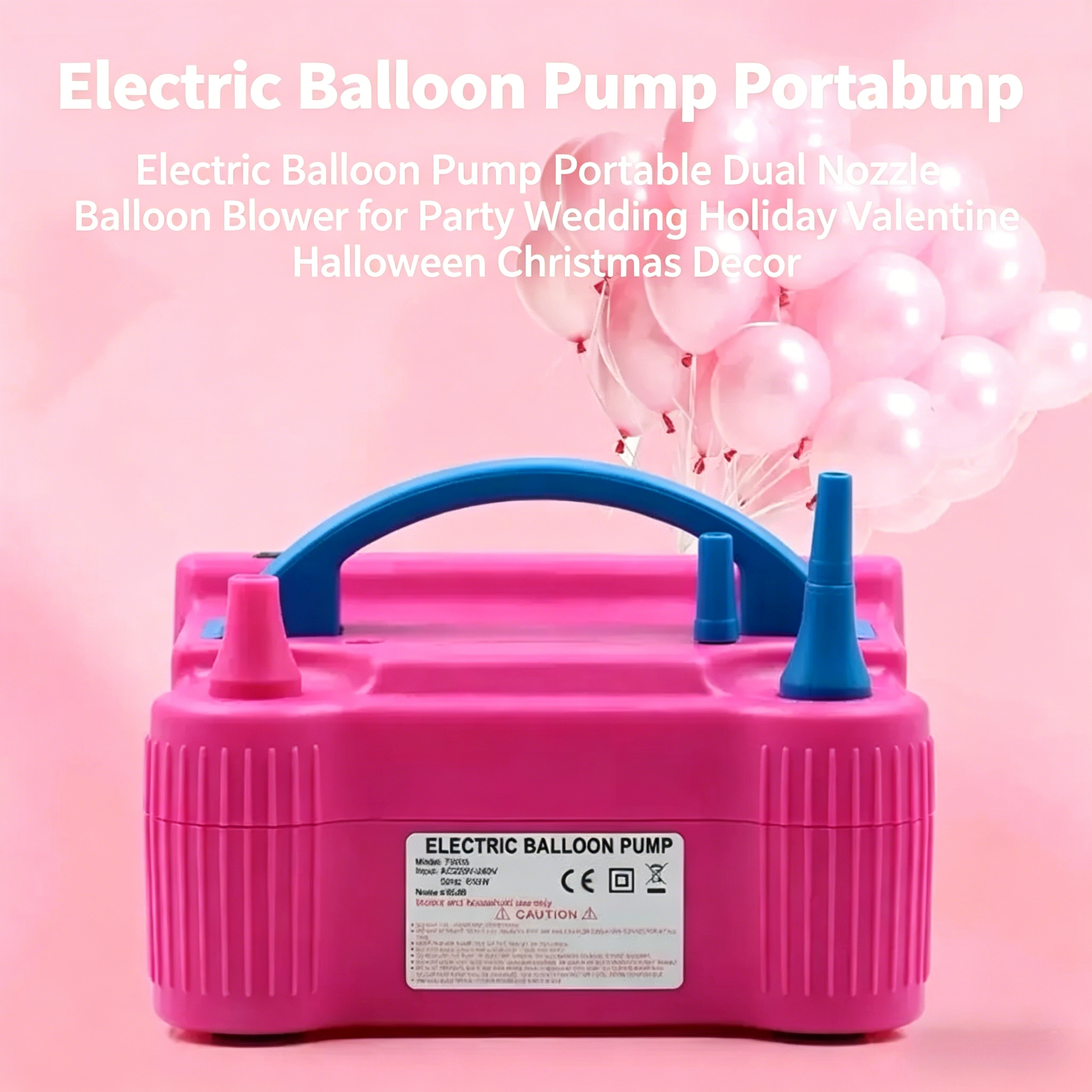 Portable Electric Balloon Blow - đánh giá và giá Balloon Pump Hand